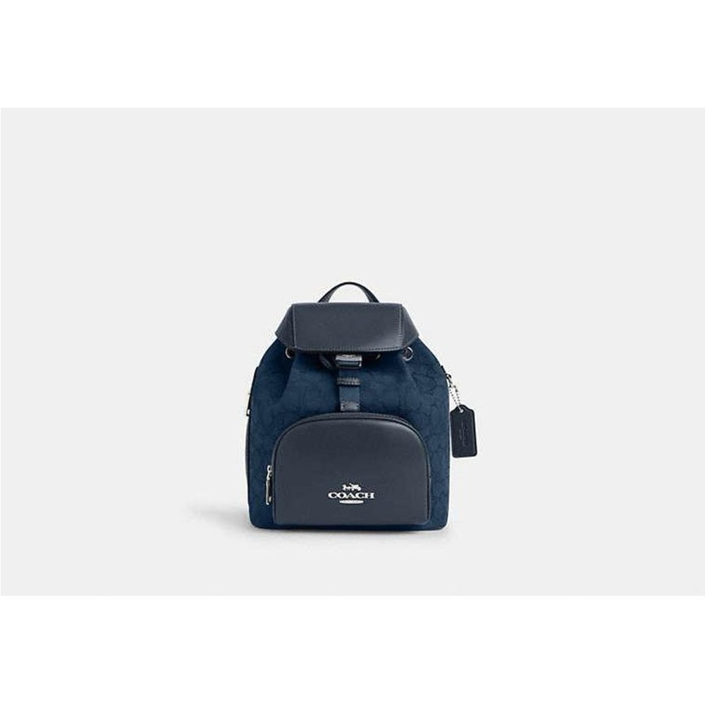 Coach Blue Pace Backpack - Picture 3 of 3